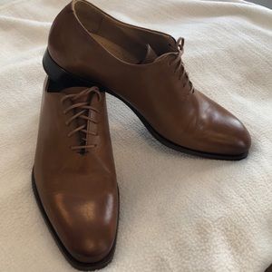 Oliver Wicks Caramel Brown Wholecut Mens Shoes